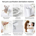 Portable Donut Electric Air Purifier Home Car Anion Ozone Deodorizer(Green) - British D'sire