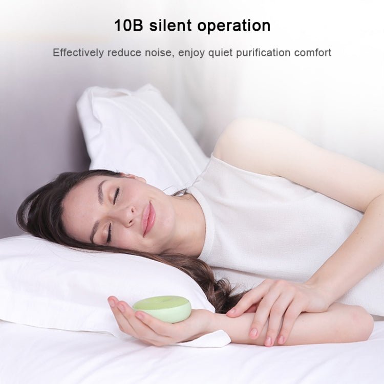 Portable Donut Electric Air Purifier Home Car Anion Ozone Deodorizer(White) - British D'sire