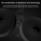 Portable Donut Electric Air Purifier Home Car Anion Ozone Deodorizer(White) - British D'sire