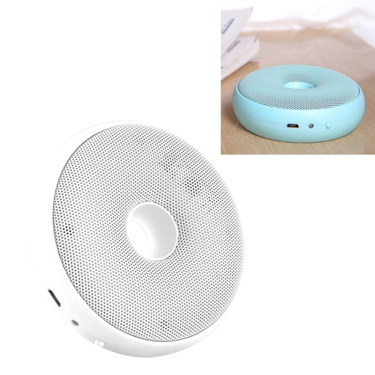 Portable Donut Electric Air Purifier Home Car Anion Ozone Deodorizer(White) - British D'sire