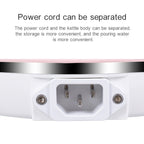 Portable Folding Silicone Intelligent Constant Temperature Travel Camping Electric Kettle, Power cord specification:EU Plug(Pink) - British D'sire