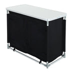 Portable Kitchen Table Folding Camping Outdoor BBQ Picnic Storage Shelves Stand - Camping Kitchen - British D'sire