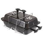 Portable Tabletop BBQ Grill Smoker with Lid - BBQ Grill - British D'sire