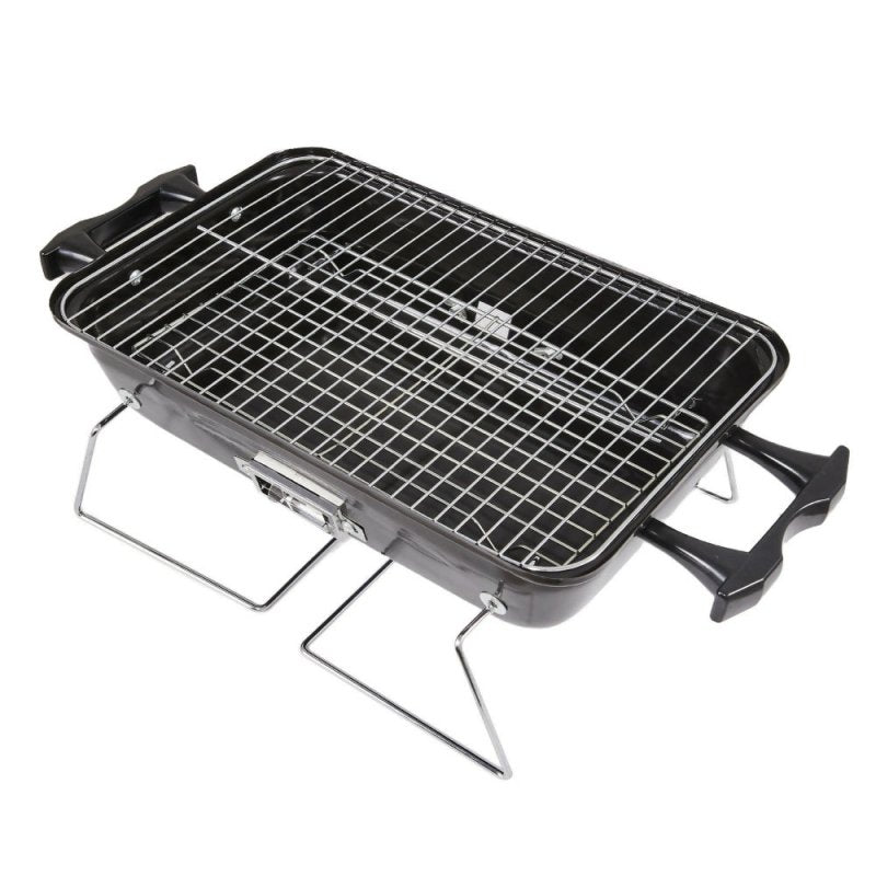 Portable Tabletop BBQ Grill Smoker with Lid - BBQ Grill - British D'sire
