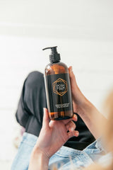 Posh Palm Sandalwood & Jasmine Hand Sanitizer Gel Pump Bottle 500ml - Sanitizers & Mouth Wash - British D'sire