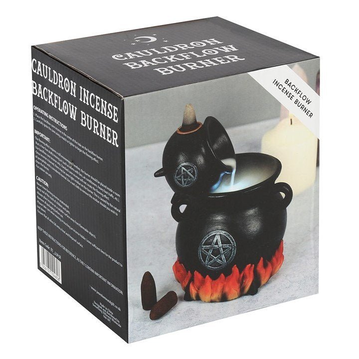 Pouring Cauldrons Backflow Incense Holder - British D'sire