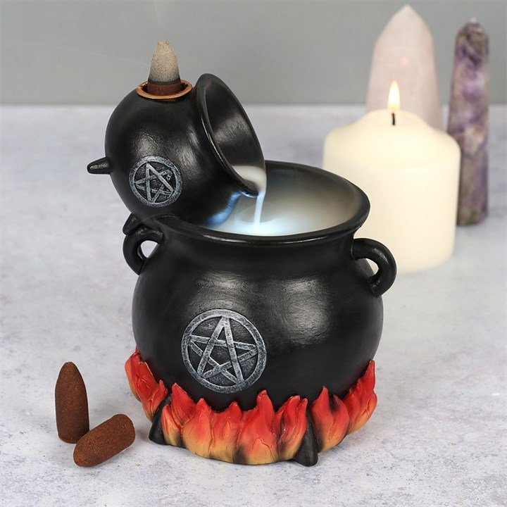 Pouring Cauldrons Backflow Incense Holder - British D'sire