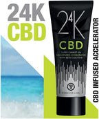 Power Tan 24K CBD Super Carrot Oil CBD Infused UV Sunbed Tanning Accelerator Lotion Cream 250ml - British D'sire