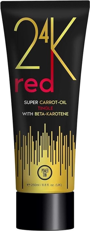 Power Tan 24K Red Tingle Sunbed Tanning Lotion Accelerator 250ml - British D'sire Main image