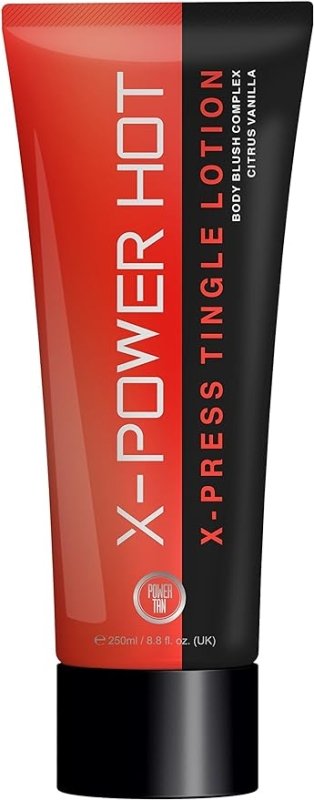 Power Tan X-Power HOT Tingle Sunbed Accelerator Cream 250ml - British D'sire Main image