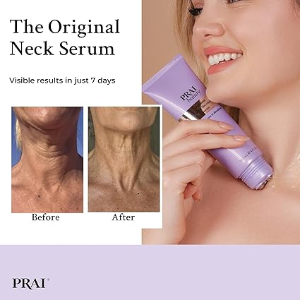 PRAI Ageless Neck & Decolletage Cream – Lift & Hydrate - Anti Ageing Face Serum - British D'sire