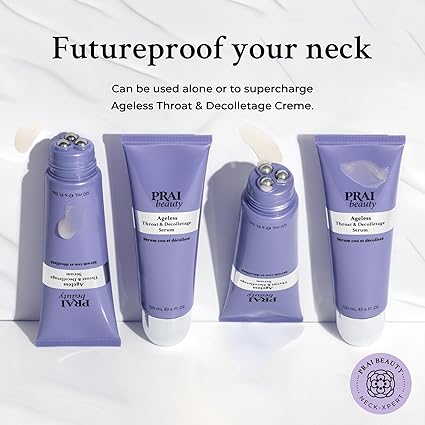 PRAI Ageless Neck & Decolletage Cream – Lift & Hydrate - Anti Ageing Face Serum - British D'sire