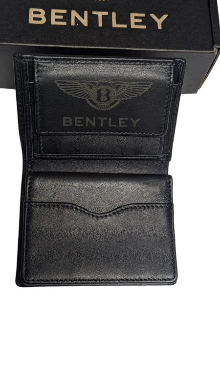 Premium Nappa Genuine Leather, Bentley Bi Fold Wallet Swolit RFID Blocker Gift Boxed - British D'sire