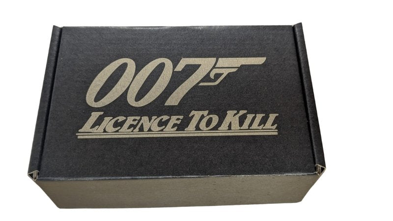 Premium Nappa Genuine Leather, James Bond 007 Bi Fold Wallet Swolit RFID Blocker Gift Boxed - British D'sire