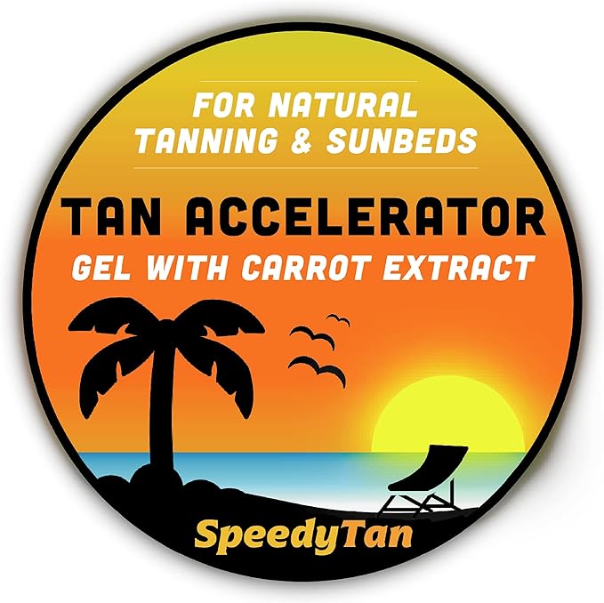 Premium Tan Accelerator Cream - For Sunbed Use & Natural Tanning - Natural Tanning Accelerator With Carrot Tanning Oil - UK Based Brand - British D'sire Main image