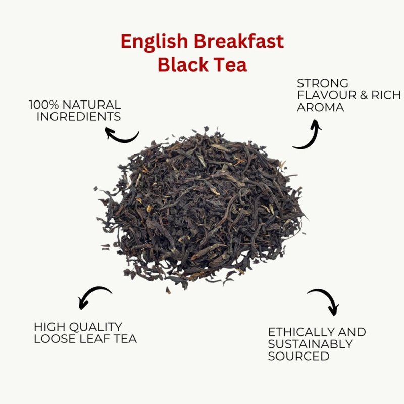 Premium Tea Selection, 3 Specialty Loose Leaf Teas (3 Flavours, 100g Each) - Tea & Infusions - British D'sire