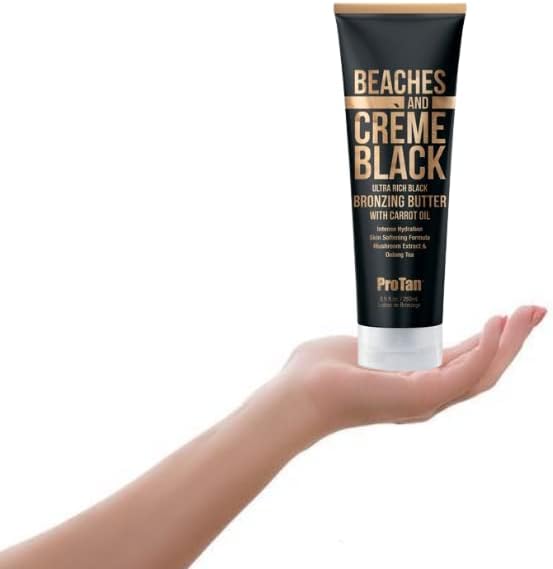 Pro Tan Beaches and Creme Ultra Rich Black Bronzing Butter with Carrot Oil (250ml) - British D'sire