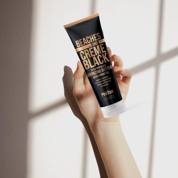 Pro Tan Beaches and Creme Ultra Rich Black Bronzing Butter with Carrot Oil (250ml) - British D'sire