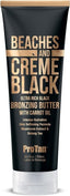 Pro Tan Beaches and Creme Ultra Rich Black Bronzing Butter with Carrot Oil (250ml) - British D'sire
