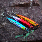 PROBEROS LF103 Simulation Metal Sea Fishing Bait, Specification: 60g(F With Hook) - British D'sire