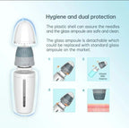 Professional Microneedling at Home 0 - 1.5mm Adjustable Derma Stamp - AESTHETIC DERMA ROLLER SYSTEM - British D'sire