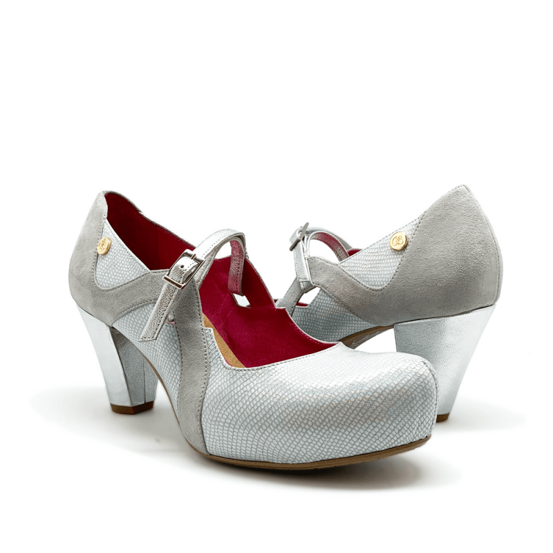 Prosecco - pearl white heel - Heel Shoe - British D'sire