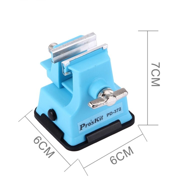 Proskit PD - 372 Mini Table Vice, Maximum Opening Diameter: 25mm - British D'sire