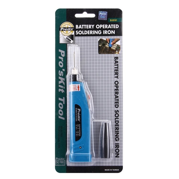 Proskit SI - B161 9W Batteries Powered Handheld Electric Soldering Iron - British D'sire