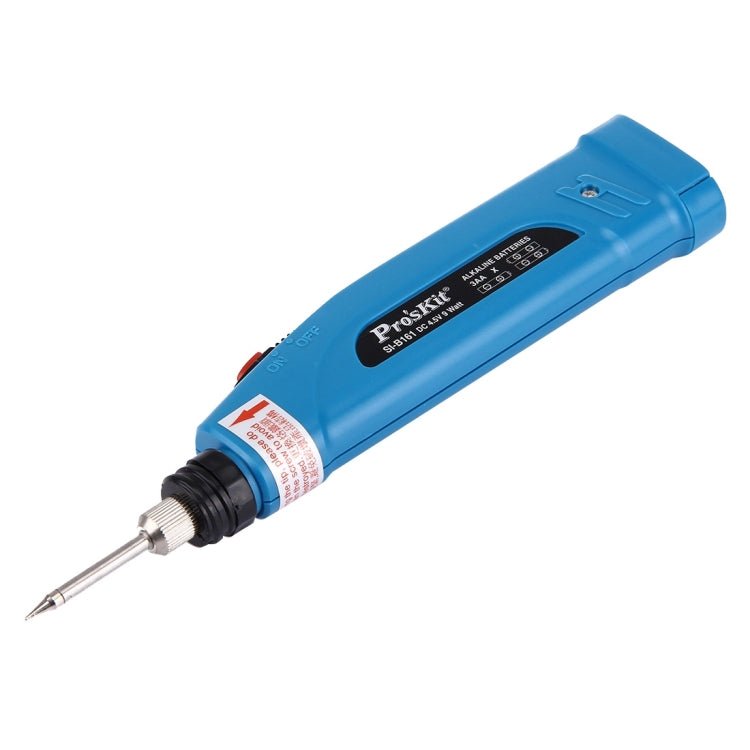 Proskit SI - B161 9W Batteries Powered Handheld Electric Soldering Iron - British D'sire