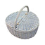 Provence Double Lidded Empty Picnic Basket - Empty Picnic Baskets - British D'sire