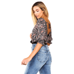 Puff Sleeve Bodysuit - Bodysuit - British D'sire