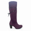 Pulpeux Purple - Last pair 37! - Long Boot - British D'sire