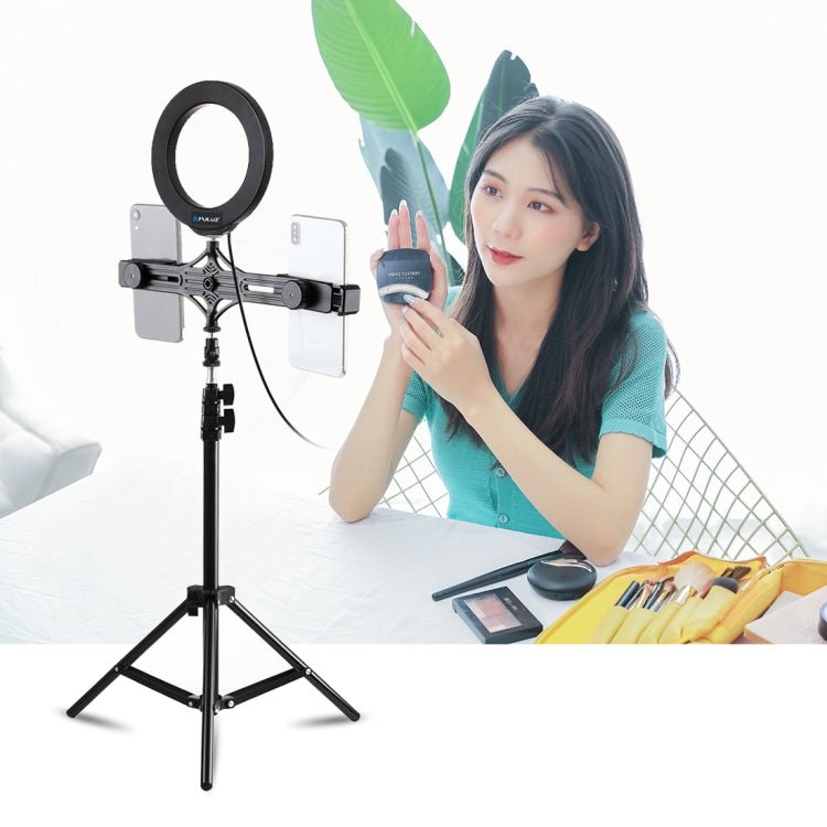 PULUZ 1.1m Height Tripod Mount Holder for Vlogging Video Light Live Broadcast Kits - British D'sire
