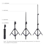 PULUZ 1.1m Height Tripod Mount Holder for Vlogging Video Light Live Broadcast Kits - British D'sire
