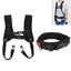 PULUZ 2 in 1 Multi-functional Bundle Waistband Strap + Double Shoulders Strap Kits with Hook for SLR / DSLR Cameras - British D'sire