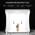 PULUZ 20cm LED Shadowless Light Pad for Photo Studio Box - British D'sire