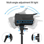 PULUZ 220V 120W Studio Video Light Dual Color Temperature Built-in Dissipate Heat System with Remote Control(UK Plug) - British D'sire