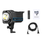 PULUZ 220V 120W Studio Video Light Dual Color Temperature Built-in Dissipate Heat System with Remote Control(US Plug) - British D'sire