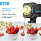 PULUZ 220V 120W Studio Video Light Dual Color Temperature Built-in Dissipate Heat System with Remote Control(US Plug) - British D'sire