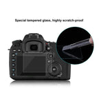 PULUZ 2.5D 9H Tempered Glass Film for Canon EOS 7D Mark II / 7D / N2 / PSN / Nikon V1 / P520 / S9400 / S680 / COOLPIX S6500 / S5200 / Samsung WB35F / OLYMPUS VG170 / 1DIV / Fuji S205 / Casio ZR70 / FC500S - British D'sire