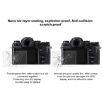 PULUZ 2.5D 9H Tempered Glass Film for Fujifilm X-T1, Compatible with Fujifilm X-T2 / X-A3 / X-A5 / X-A10 / X-A20 - British D'sire