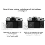PULUZ 2.5D 9H Tempered Glass Film for Fujifilm X-T10, Compatible with Fujifilm X-A1 / X-A2 / X-M1 / X30 / X-T20 / X-T30 / X-T100 / X-E3, Panasonic GF8, Nikon S2, Casio ZS240 / ZS210 / ZS190 / EX-FR200 / EX-FR110H / EX-FR100L / EX-FRX10 - British D'sire