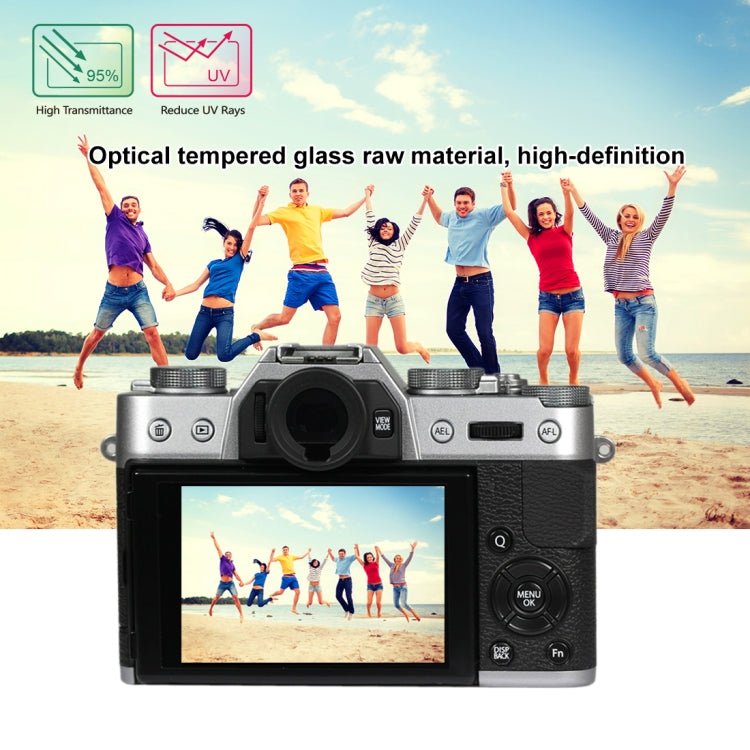 PULUZ 2.5D 9H Tempered Glass Film for Fujifilm X-T10, Compatible with Fujifilm X-A1 / X-A2 / X-M1 / X30 / X-T20 / X-T30 / X-T100 / X-E3, Panasonic GF8, Nikon S2, Casio ZS240 / ZS210 / ZS190 / EX-FR200 / EX-FR110H / EX-FR100L / EX-FRX10 - British D'sire