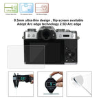 PULUZ 2.5D 9H Tempered Glass Film for Fujifilm X-T10, Compatible with Fujifilm X-A1 / X-A2 / X-M1 / X30 / X-T20 / X-T30 / X-T100 / X-E3, Panasonic GF8, Nikon S2, Casio ZS240 / ZS210 / ZS190 / EX-FR200 / EX-FR110H / EX-FR100L / EX-FRX10 - British D'sire