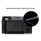 PULUZ 2.5D 9H Tempered Glass Film for Fujifilm X100T, Compatible with Fujifilm XE2 / XE2S / X100F - British D'sire