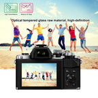 PULUZ 2.5D 9H Tempered Glass Film for Olympus EM10 / II / III / OM-D / EM-1/ II / III / E-P5 / E-PL7 / E-PL8 / 8 / 9 EM5 II / PEN-F / EM1X, Nikon 1V3, Panasonic GF6 / G99 / GX7III GX8 / GH3, Fujifilm X-H1 - British D'sire