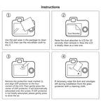 PULUZ 2.5D 9H Tempered Glass Film for Olympus EM10 / II / III / OM-D / EM-1/ II / III / E-P5 / E-PL7 / E-PL8 / 8 / 9 EM5 II / PEN-F / EM1X, Nikon 1V3, Panasonic GF6 / G99 / GX7III GX8 / GH3, Fujifilm X-H1 - British D'sire