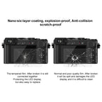PULUZ 2.5D 9H Tempered Glass Film for Panasonic DMC-LX100, Compatible with Panasonic TX1 / TX2 / LX100II / LX100 / GF2 / GF3 / GF5 / GF6 / WEA / GM1 / FL1GK / GX7 / GF9 / GF8 / GF7 / GM1S / TZ70 / T ... X-E3, Nikon S2 / XS10, Casio ZS240 / ZS210 / ZS190 - British D'sire