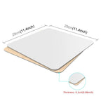 PULUZ 29cm Photography Acrylic Reflective Display Table Background Board(White) - British D'sire
