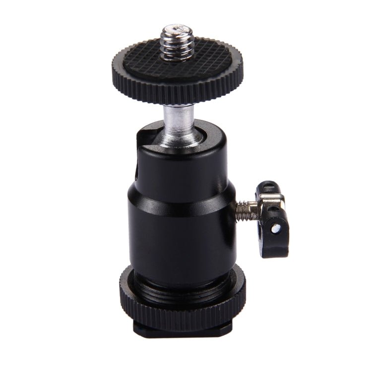 PULUZ Cold Shoe Tripod Head 1/4 inch Tripod Screw Head with Lock Secondary image